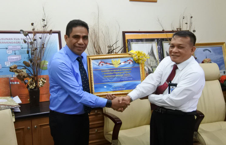 Keberhasilan Papua Raih WTP Diganjar Penghargaan Kemenkeu